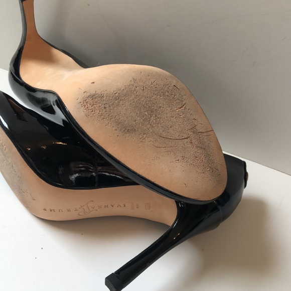 Ivanka Trump Janie Pumps in Black Patent Size 5.5 - Picture 10 of 11